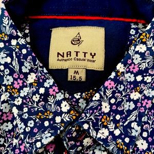 Men multicolor 100% cotton shirt